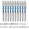 Pentel Ballpoint Pen Gel Ink Gel Infree 0.5mm Clear Shaft BLN75TL-C Blue 10pcs