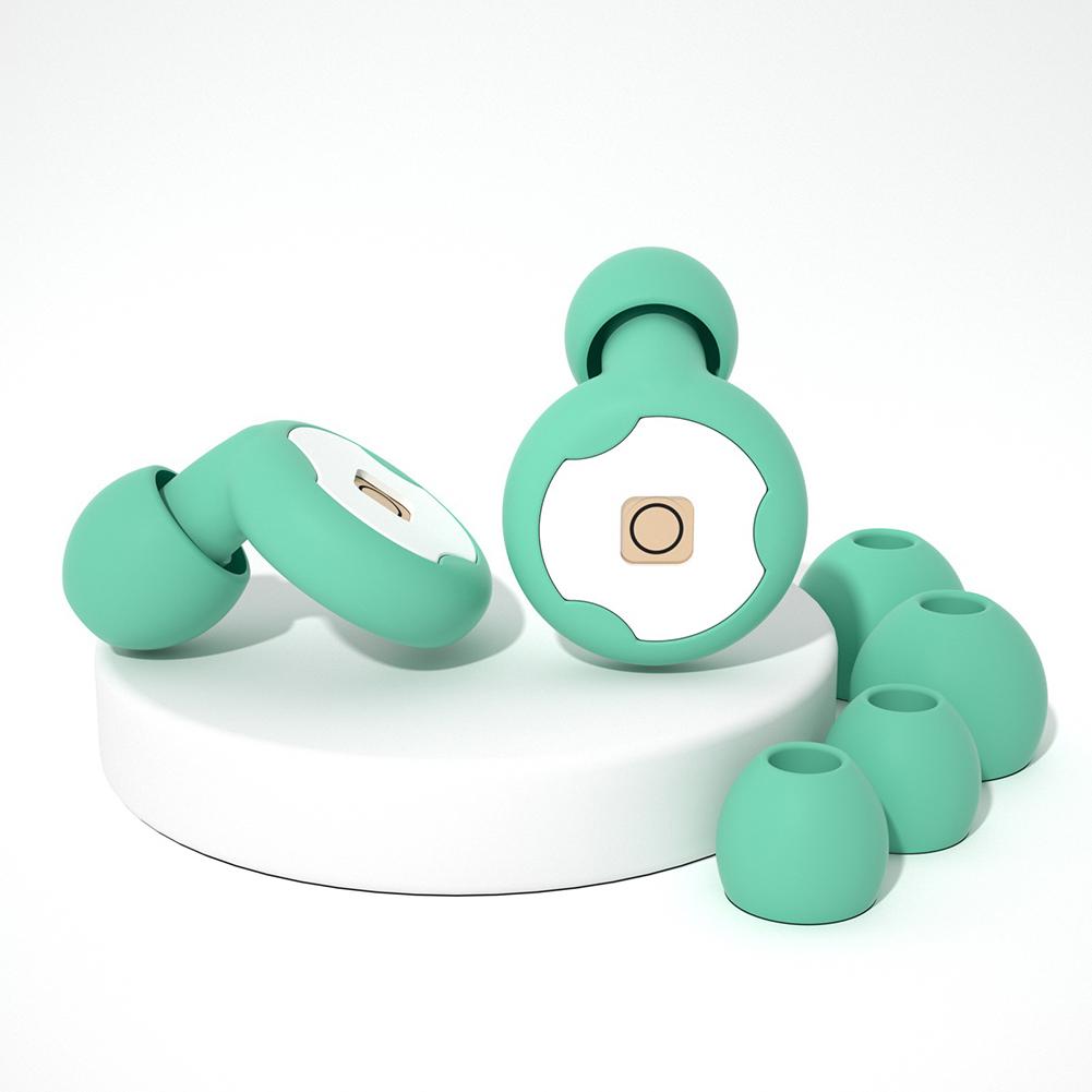 Tappi per le orecchie in silicone con filtro ad anello, comodi, riutilizzabili, isolanti acustici, antirumore, tappi per le orecchie per dormire, tappi per le orecchie antirumore 10