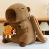 Capybara Backpack Plush Animal Stuffed Children Shoulder Bag Pp Cotton Filling