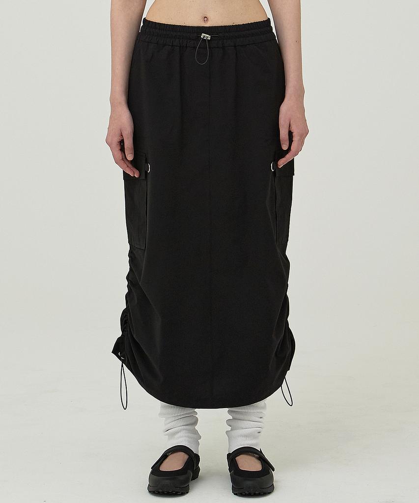 PLASMA SPHERE Gauss Skirt In Black (Cargo Skirt)