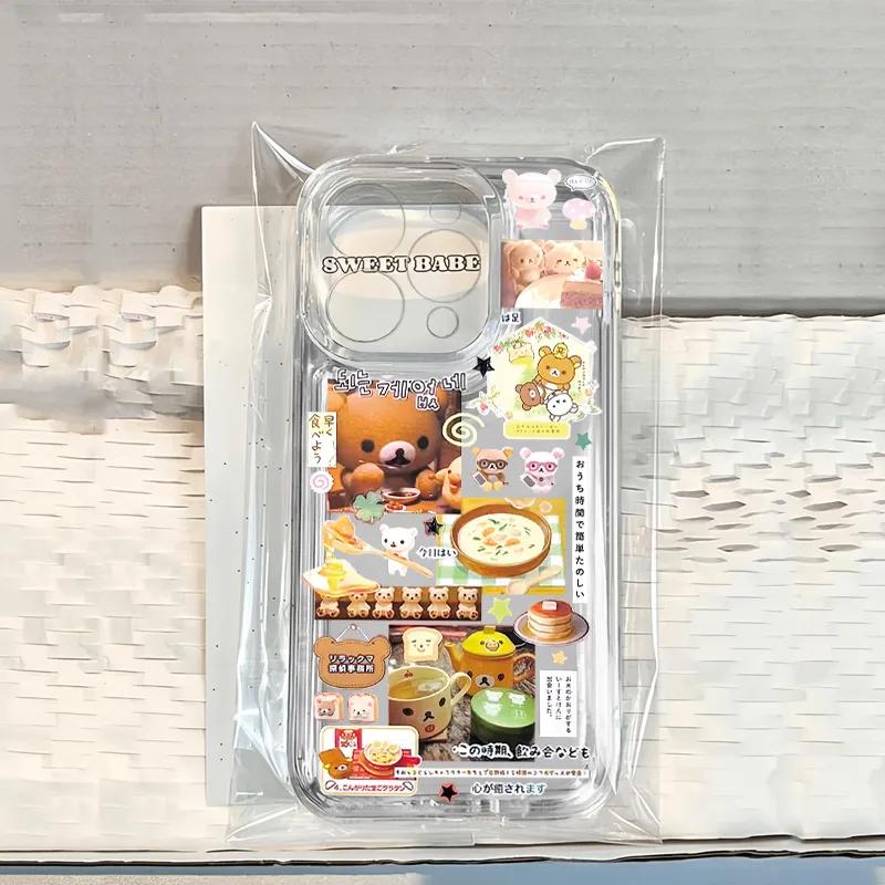 

ГОРЯЧИЙ Милый чехол для телефона R-Rilakkuma для Xiaomi Redmi Note K60 15C 15 14 13 12 12C 11 10 10C 13C 10X A5 K50 Pro Plus Ultra 4G 5G Redmi 15C 5G