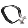 140mm X 100mm Universal Motorcycle Exhaust Clamp Exhaust Pipe Hanger Bracket Fixed Ring Support Band Fixture