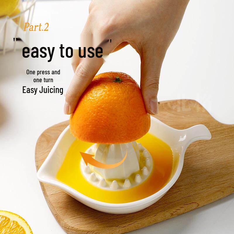 ZISIZ Ceramic Manual Citrus Juicer