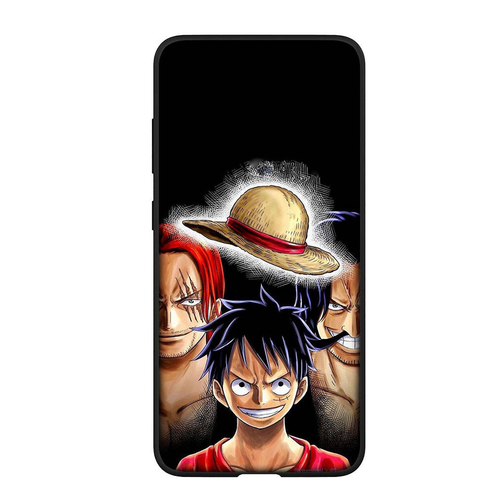 Pour Samsung Galaxy S25 S24 S23 S22 Ultra FE Plus A17 A37 A57 A56 A55 A06 A16 A15 A36 A26 A35 A05 A25 A54 A34 Coque Dessin Animé Luffy Roronoa Zoro One Piece