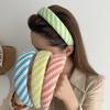 Bohemian Ethnic Summer Colorful Sponge Twist weaving Hairband Headband Adult Hair Accessories Hair Jewley
