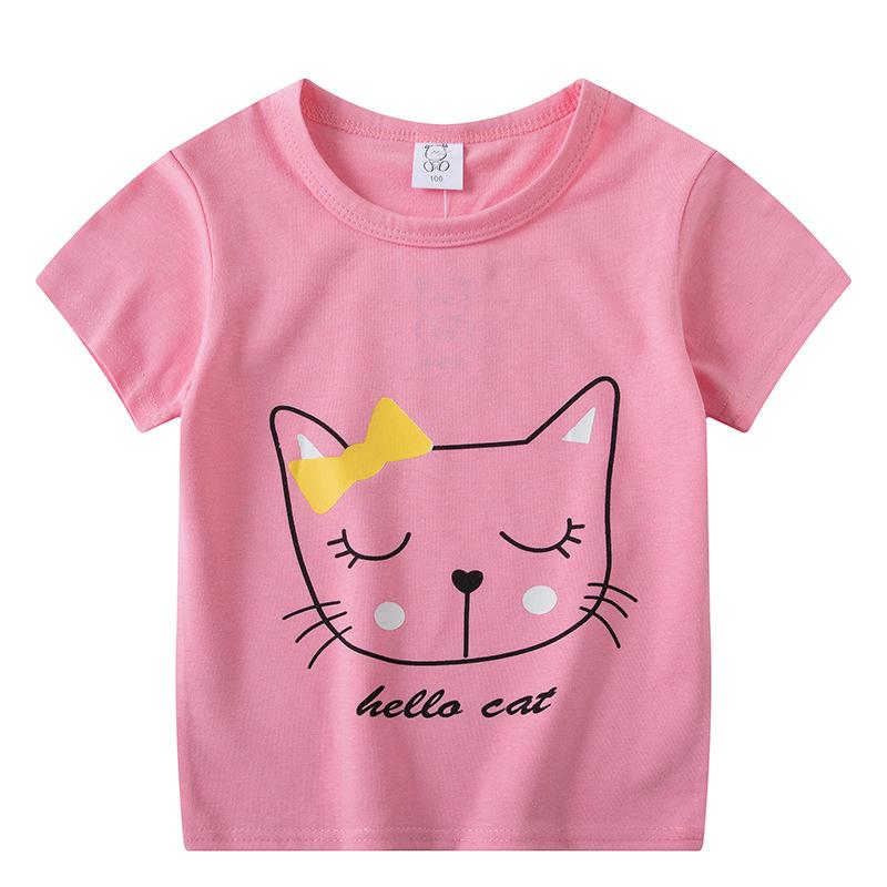 2025 Boys Girls T-Shirt Kids Clothes Cartoon Summer Tops Long Sleeve Baby Clothing Spring  Ropa De Children's Clothing
