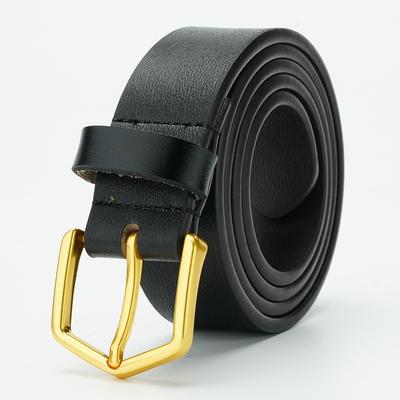 New Style Without Ladies Genuine Leather Belt for Women with Double Sided Simple Belts Fashionable and Versatile Decorative Belt for Women