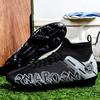 35-45 Herren High-Top Fußballschuhe Übergröße Lange Stollen Leder Jungen Fußballschuhe Genagelt Rutschfeste Fußballschuhe