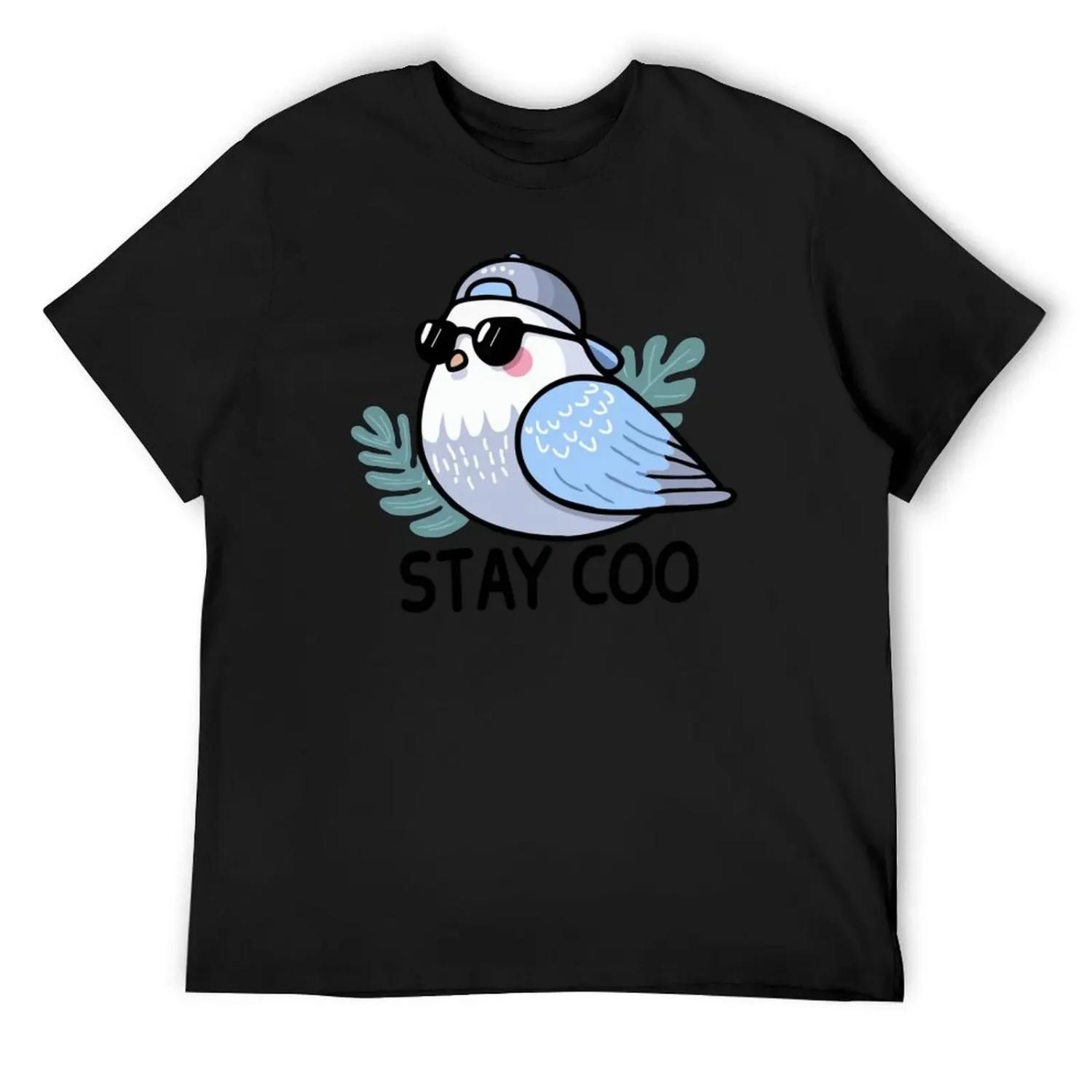 

Stay Coo Pigeon, Cool Pigeon Funny, pigeon gifts, Humor Bird, Cool Bird T-Shirt gifts for boyfriend shirts men graphic XXXXXL