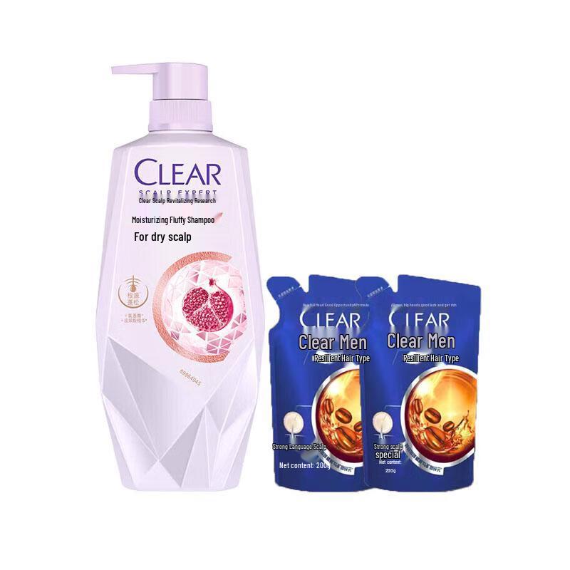 

Clear Scalp Care Nourishing Fluffy Anti-Dandruff Shampoo Set