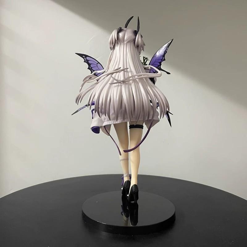 Anime Bechuania Figure 23cm Butterfly Girl Standing Desktop Ornament Pvc Action Adult Figure Model Gift Toy