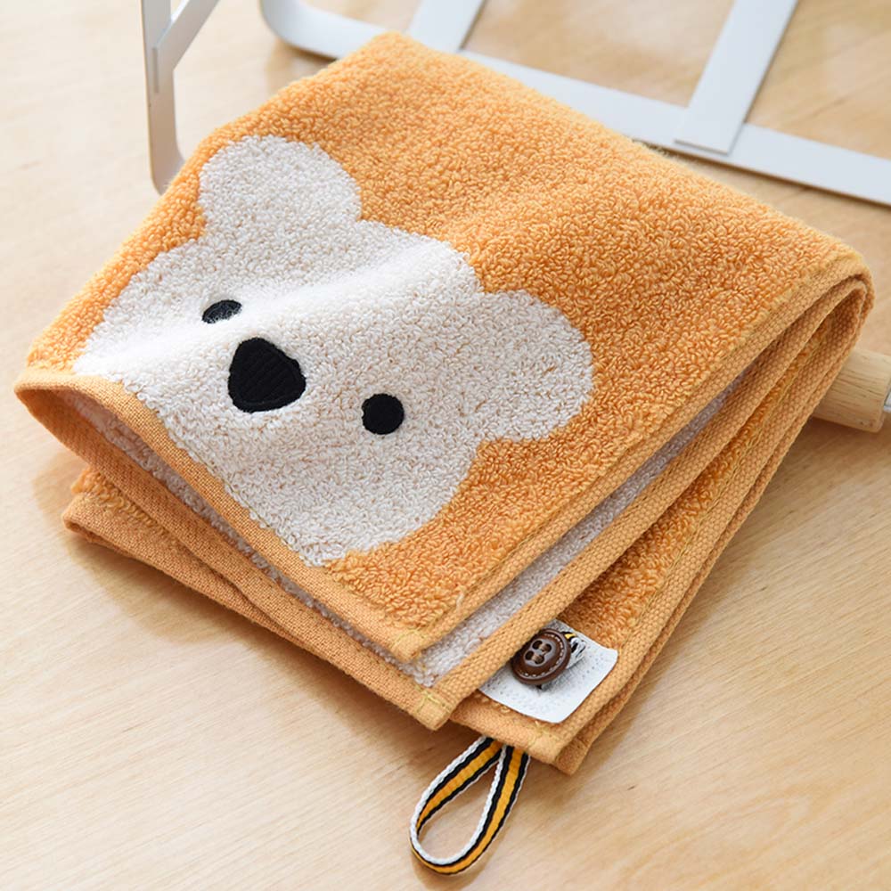 Bath Cotton Cartoon Bear Baby Children Face Towel Wipe Towels Handkerchief Saliva Towels