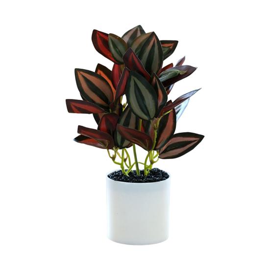 Artificial Plant Bonsai Unfading Decorate Exquisite Details Exquisite Small Tree Simulation Pot Plant for Home