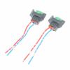 4PCS H9 H11 H8 H27 Female Adapter Wiring Harness Socket Wire Plug For Fog Light