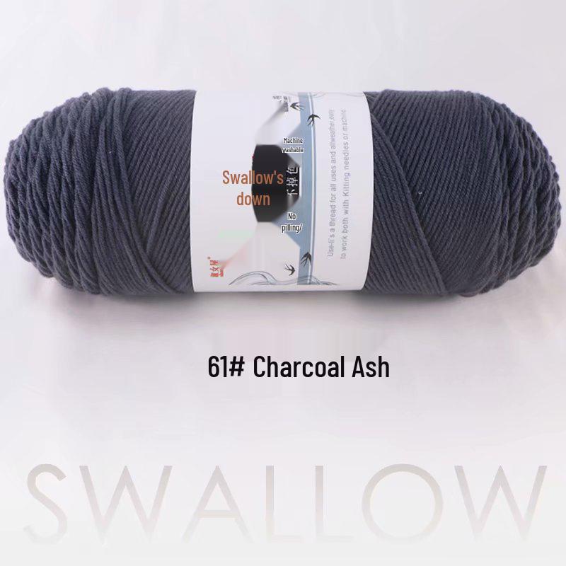 4 Liang Five-Strand Yarn: Cotton-Wool Medium-Thick Knitting Yarn for DIY Scarves and Shawls