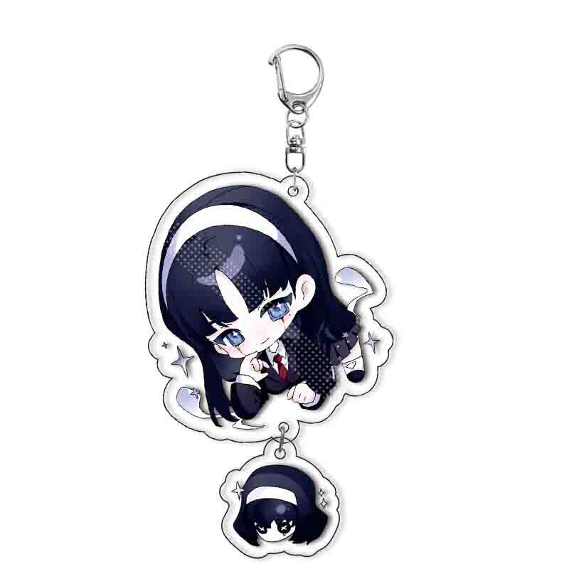 Anime Identity V Acrylic Keychain Couple Cartoon Key Ring Bag Pendant Accessories Birthday Gifts