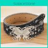 Canvas Womens Casual Belt With Butterfly Clasp Jeans Belt Clothing Accessories