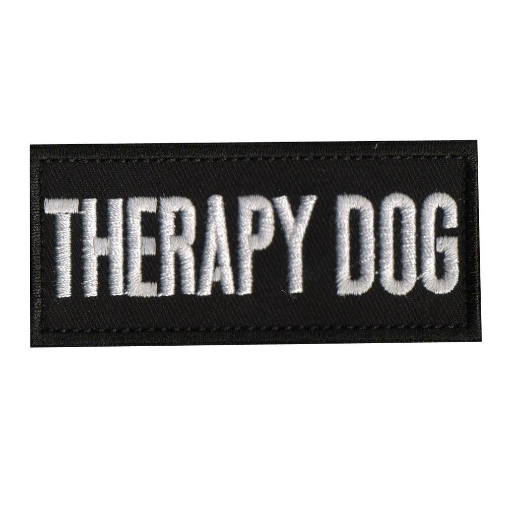 Pet Velcro Carrier Letter Embroidery Conspicuous Notice Badge Dog Supplies Decor