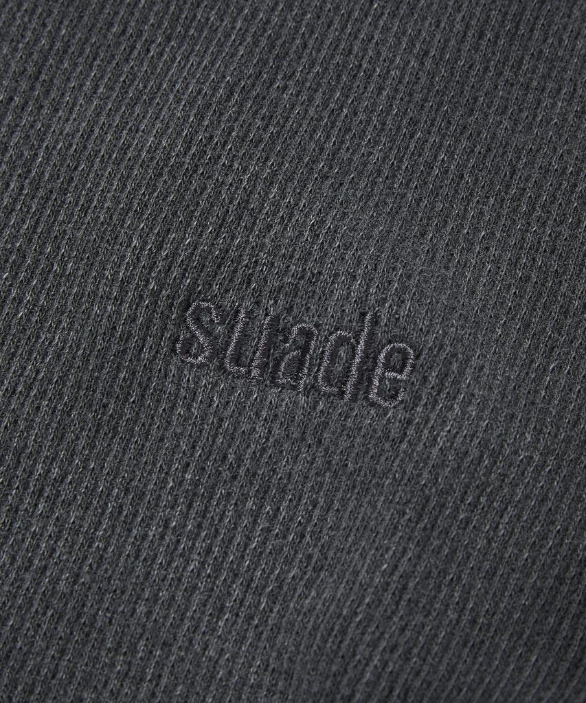 Seuweideu Washed Thermal Logo Tee [Black]