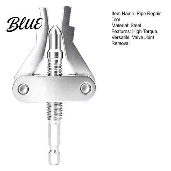 Valve Joint Removal Broken Pipe Extractor Tool for 1/2 3/4 And 1 Inch Pipes Hardened Steel Damaged Stubborn Remover Thread with 1/4 Hex Shank Shower