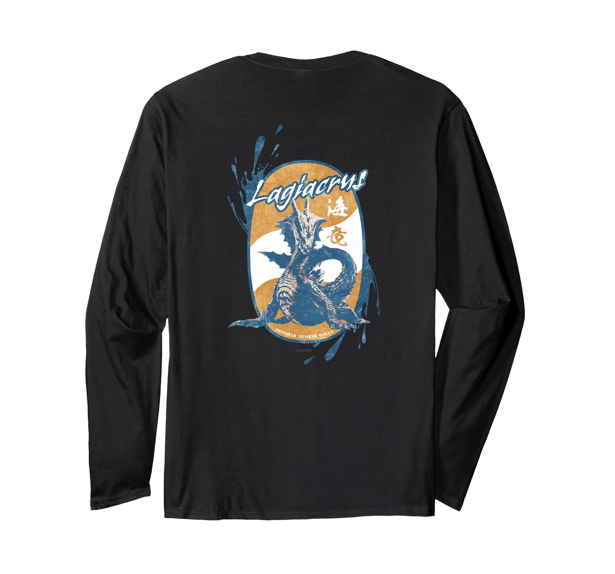 

Monster Hunter Wilds Lagiacrus BP Long Sleeve T-Shirt
