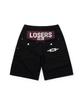 Lujeoseukeulleob Lc Logo Applique Bermuda Cotton Pants Black