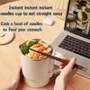 Portable 800ML Electric Kettle 2-in-1 Foldable Rice Cooker 304 Stainless Steel Mini Kettle