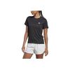 Adidas Round Neck Pullover Comfort T-Shirt Women Tops Black HZ0107