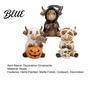 Gothic Style Gift for Lovers 3Pcs Halloween Highland Cow Figurines, Resin Cattle Statues of Grim Reaper, Modern Farmhouse Table Decor Mummy