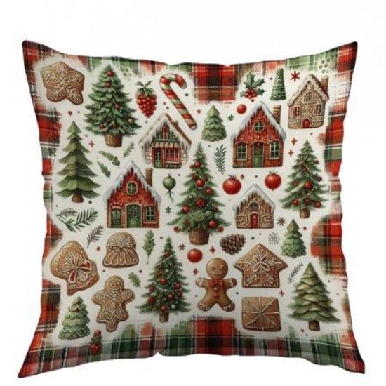 New Christmas Pillow Cases Living Room Printed Decorative Pillow Cases Home Christmas Pillow Cases