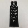 Luxurious Rhinestone-Embellished Strapless Evening Dress for Women – Elegant, Sexy, High-Elastic Bandage Design