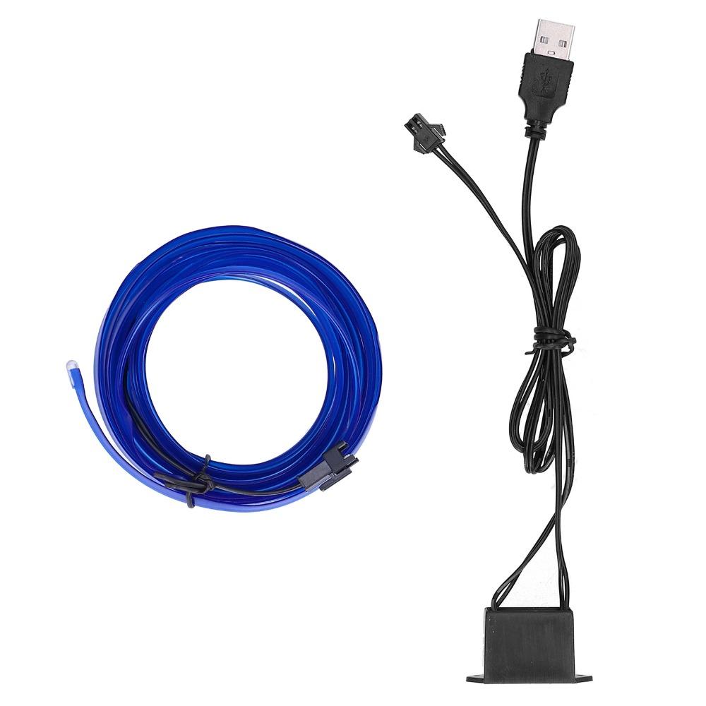 9.8ft Car Ambient Light 3 Meters Light Strip Easy Install LED Light Strip Console