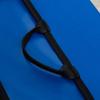 Folding Cot for Small Size Dogs for Indoor and Outdoor, Raised Dog Bed, in Steel and Oxford Fabric, 71x58x20 cm, Blue