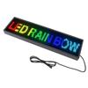 Scrolling LED Sign Programmable Flexible Digital for Business Store Outdoor Window Advertising IP64 Water Proof 26x7.5in
