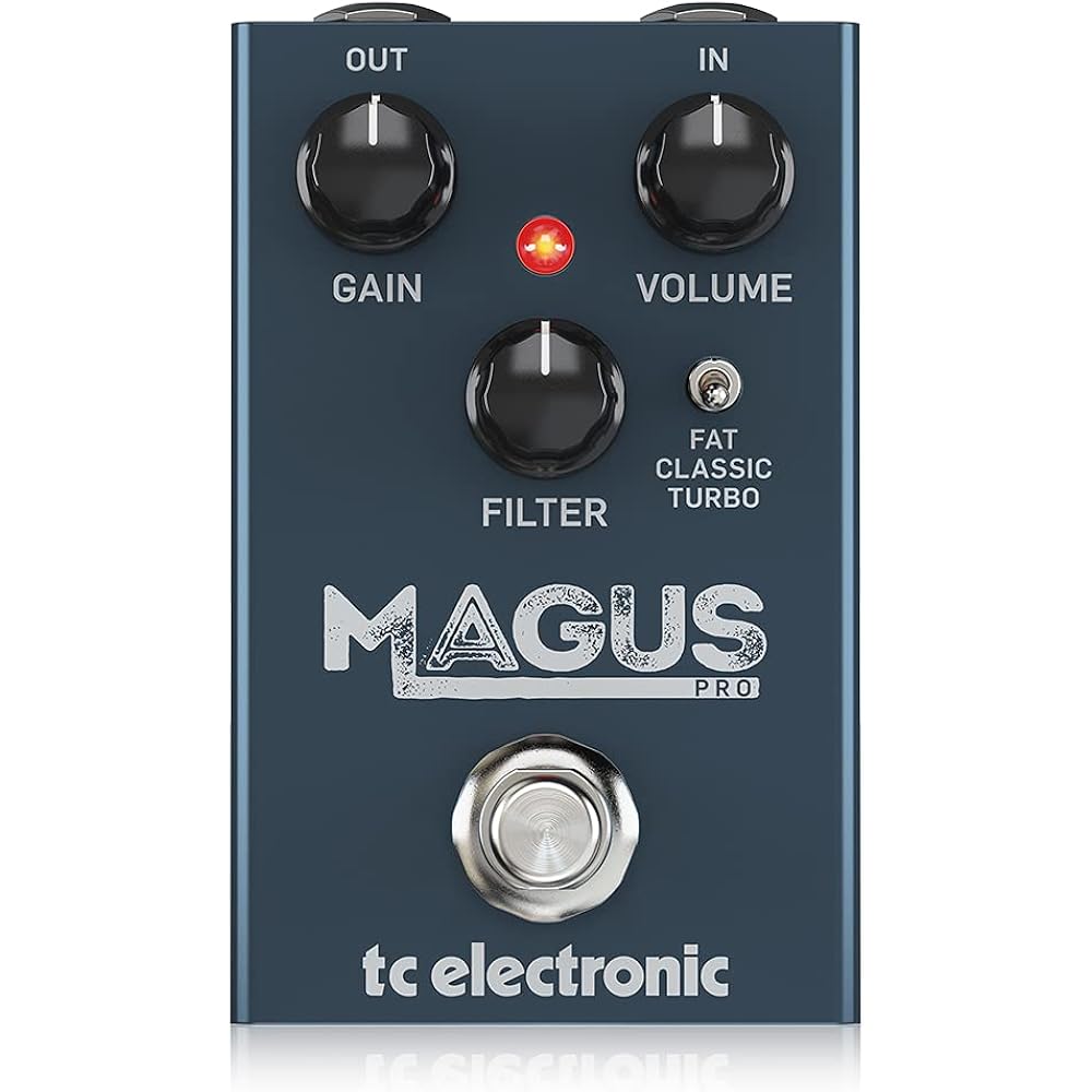 TC Electronic Analog Distortion Pedal, Tube-Like Sound, Compact Size, 3 Selectable Modes: FAT, ...
