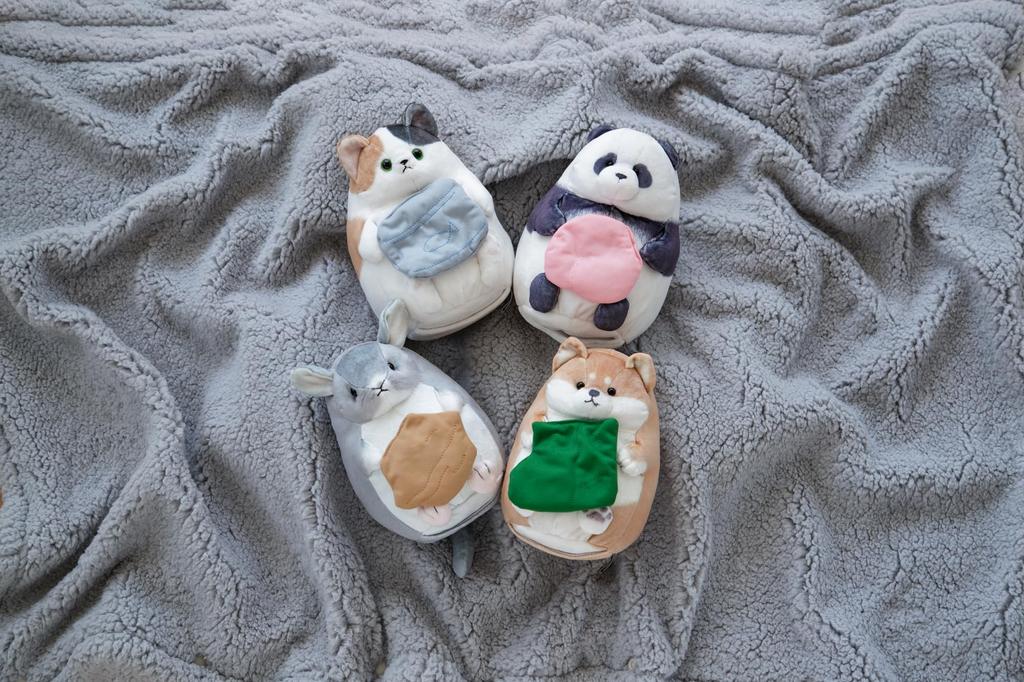 Tsumande Animals Plush Warmer [Cat] (7077TSU111)