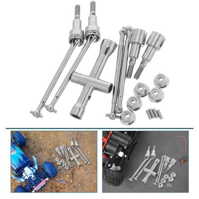 Rc Car Front Rear Drive Shaft Parts Metal Compatible with 16101-6312 Optimized Structure Enhances Power Transmission Stability