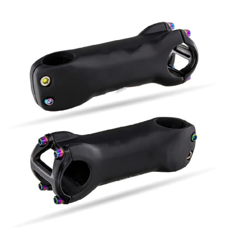 Carbon Fiber 6 Degree Adjustable Bike Stem Replacement Handlebars Stem High Strength Light Weight Handlebars