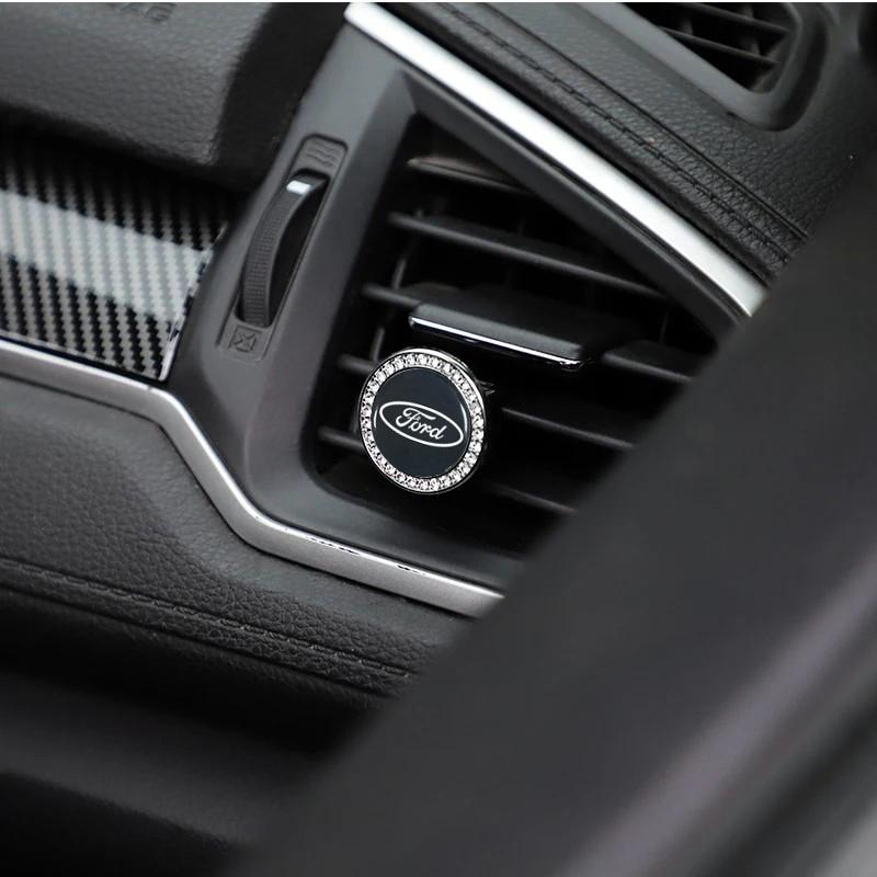 EFOS1 Car Air Freshener Auto Accessories Interior Perfume Diffuser For Ford Focus Mustang Fiesta Mondeo Kuga Transit Escape ST Line