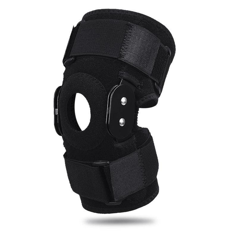 1PC Adjustable Hinged Knee Brace Knee Support Wrap for Patella Meniscus Tear Patellar Tendon Support Pain Relief Strains Sprains