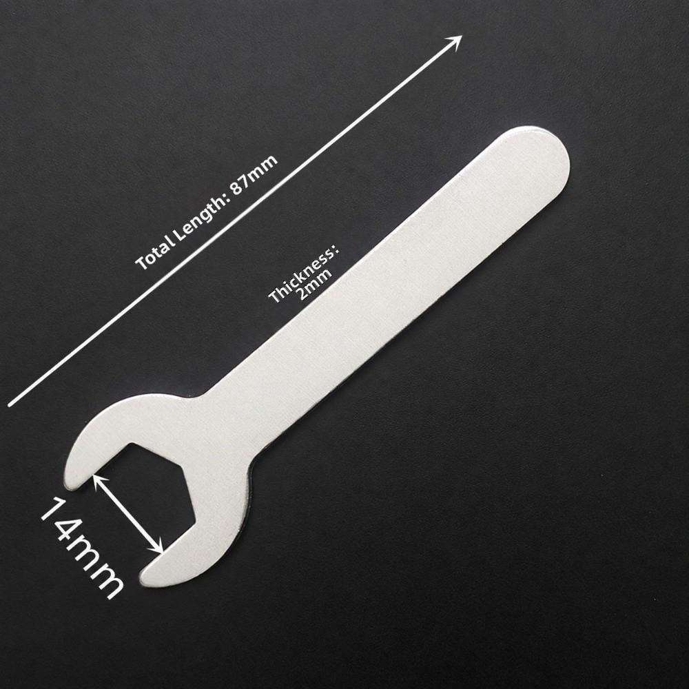 4-14mm Opening Open End Wrench Multifunctional Small Wrench Repair Wrench  for Bathroom Repair