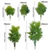 High Simulation Artificial Green Plants for Indoor and Outdoor Decoration - Perfect for Living Room and Garden