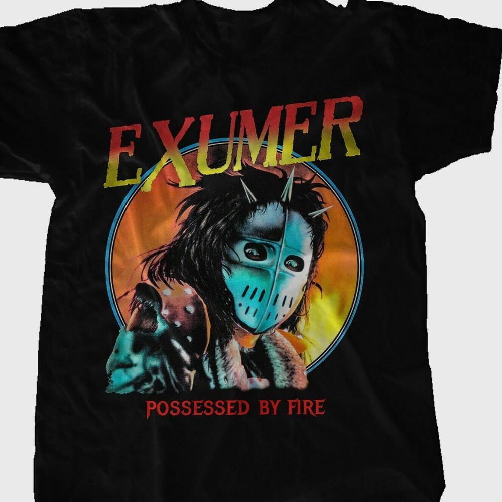 EXUMER band Possessed by Fire BLACK shirt Unisex All sizes S5Xl X134 Unisex T-Shirt XXXXL