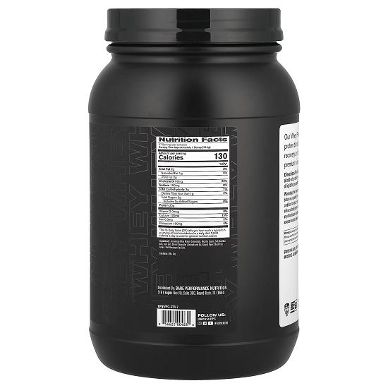 Whey Protein, Strawberry, 2 Lbs (902 G)