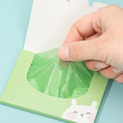 300 Stuks Draagbaar Premium Gezichtsolie Absorberend Papier Gezichtsreiniger Vellen Voor Gezichtsmake-up Vriendelijk Absorberend Papier