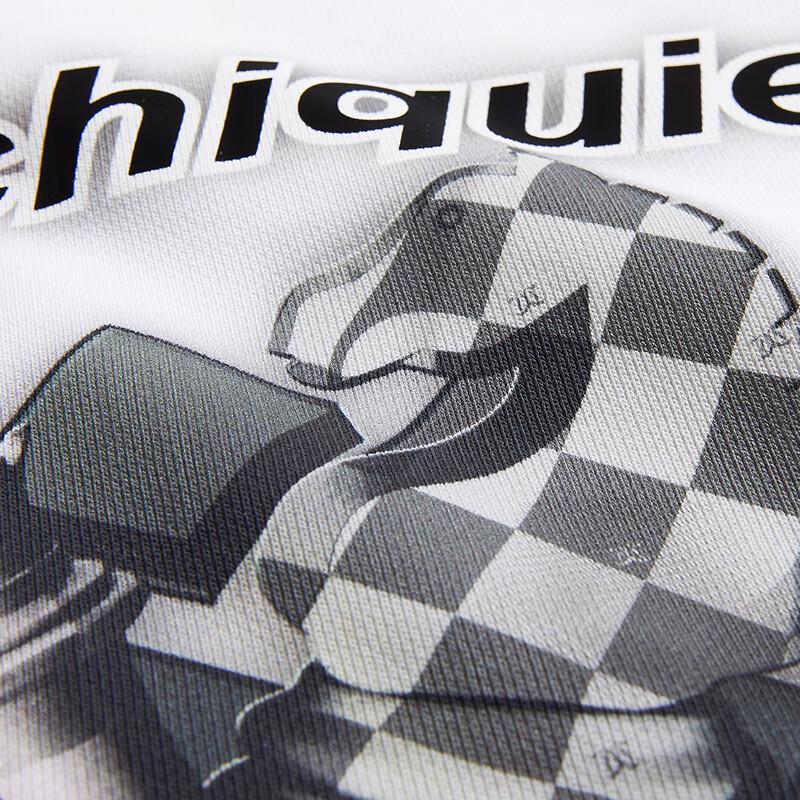 

Cabbeen Men s 2024 Autumn/Winter Fun Print Loose-Fit Sweatshirt M