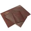 Defective Tanned Leather X 3 Sheets (Burgundy, 1.5mm A4)