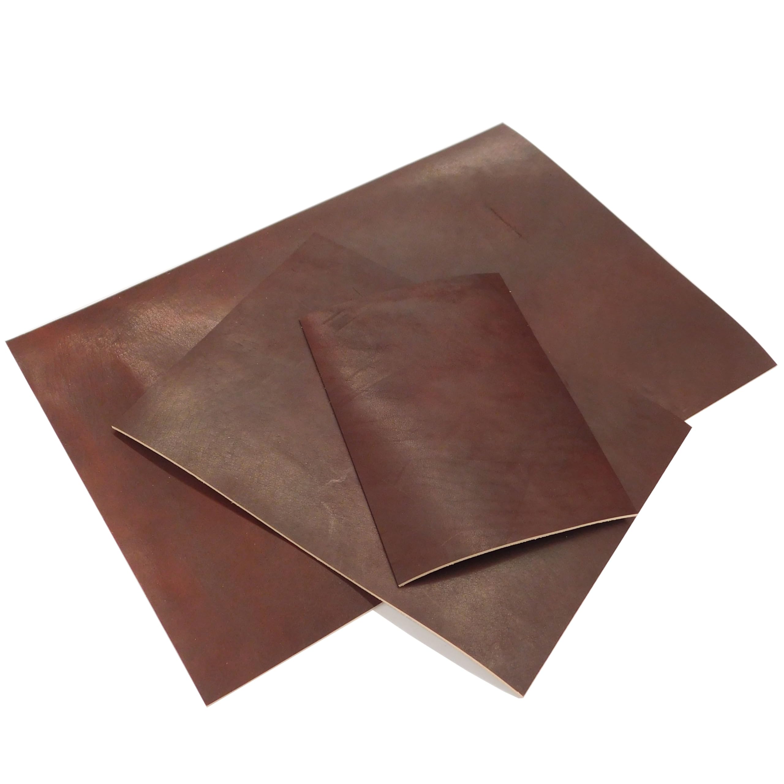 

Defective Tanned Leather x 3 sheets (Burgundy, 1.5mm A4)