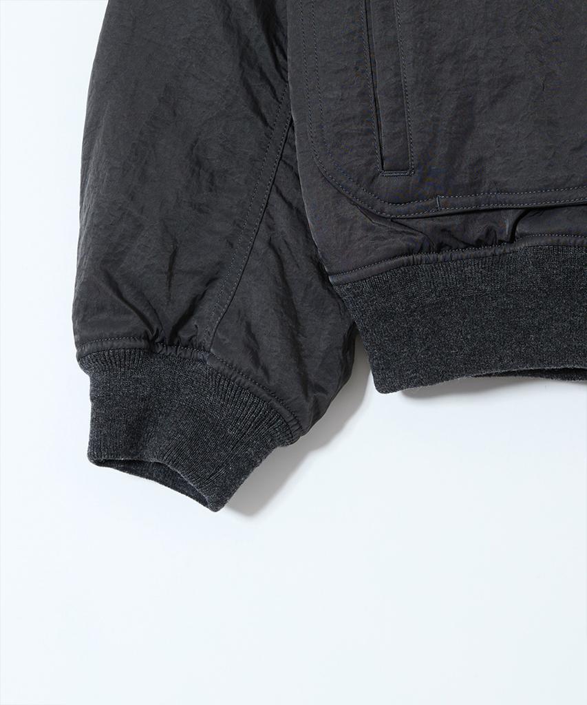 HORLISUN Airborne Nylon Padding Jacket Charcoal