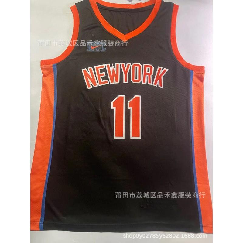 Mens Basketball Jersey New York Knicks Brunson 11 City Edition Embroidered Fan Wear Cotton Sportswear